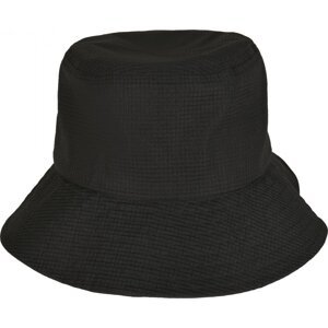 Odolný nastavitelný klobouček Flexfit 100 % polyester Barva: Černá, Velikost: one size