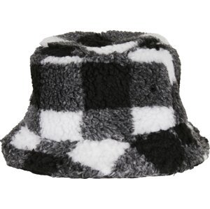 Flexfit Teplý klobouček Sherpa z kožešinky Barva: bílá - černá, Velikost: one size