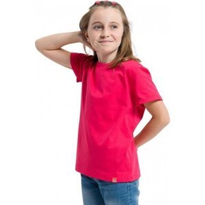 CityZen® Dívčí bavlněné triko CityZen Dorotka Barva: malina, Velikost: 128-134