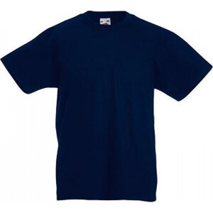 Lehké dětské tričko Fruit of the Loom Original Barva: Modrá námořní tmavá, Velikost: 104 F110K