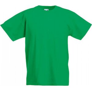Lehké dětské tričko Fruit of the Loom Original Barva: zelená výrazná, Velikost: 116 F110K
