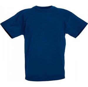 Lehké dětské tričko Fruit of the Loom Original Barva: modrá námořní, Velikost: 104 F110K