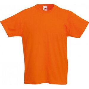 Lehké dětské tričko Fruit of the Loom Original Barva: Oranžová, Velikost: 104 F110K