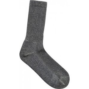 Pracovní ponožky Fruit of the Loom, 3 páry v 1 balení Barva: Black/Melange Grey, Velikost: 39/42 (M) F996