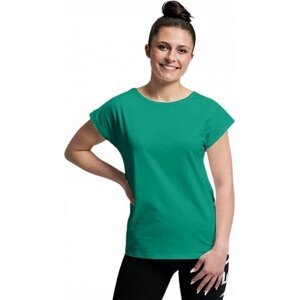 CityZen® Dámské bavlněné triko CityZen s elastanem a kimonovým rukávem Barva: Zelená, Velikost: XS