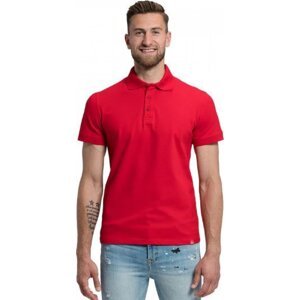 CityZen® Pánská basic polokošile Cityzen jednobarevná Barva: Červená, Velikost: XL
