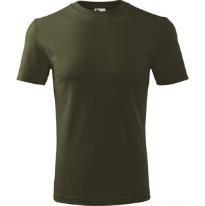 MALFINI® Základní pánské bavlněné triko Malfini v lehčím provedení 145 g/m Barva: military, Velikost: XXL
