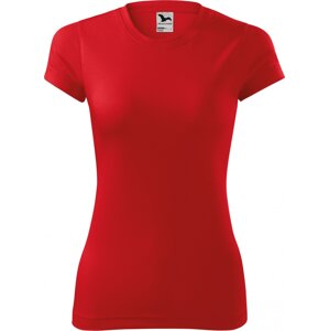 MALFINI® Dámské rychleschnoucí tričko na sport Fantasy interlock Barva: Červená, Velikost: M