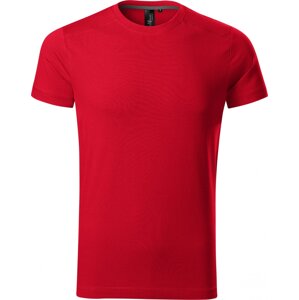 MALFINI Premium® Pánské přiléhavé tričko Action s elastanem Barva: červená výrazná, Velikost: XXL