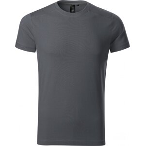 MALFINI Premium® Pánské přiléhavé tričko Action s elastanem Barva: šedá antracitová, Velikost: XXL