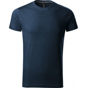 MALFINI Premium® Pánské přiléhavé tričko Action s elastanem Barva: modrá námořní, Velikost: XXL