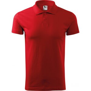 MALFINI® Pánská polokošile z hladkého žerzeje a s bočními švy Barva: Červená, Velikost: XL