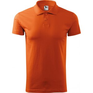MALFINI® Pánská polokošile z hladkého žerzeje a s bočními švy Barva: Oranžová, Velikost: L
