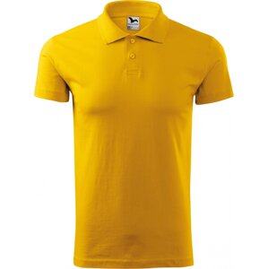 MALFINI® Pánská polokošile z hladkého žerzeje a s bočními švy Barva: Žlutá, Velikost: L