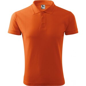 MALFINI® Pánská piké polokošile Malfini s bočními švy Barva: Oranžová, Velikost: 3XL