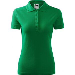 MALFINI® Dámská směsová piqé polokošile 65 % bavlna, 35 % polyester Barva: středně zelená, Velikost: L