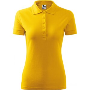 MALFINI® Dámská směsová piqé polokošile 65 % bavlna, 35 % polyester Barva: Žlutá, Velikost: XXL