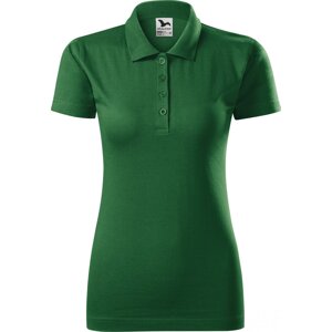 MALFINI® Dámská polokošile 100 % bavlna single jersey Barva: Zelená lahvová, Velikost: L