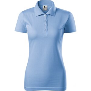 MALFINI® Dámská polokošile 100 % bavlna single jersey Barva: modrá nebeská, Velikost: XL