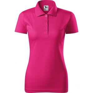 MALFINI® Dámská polokošile 100 % bavlna single jersey Barva: purpurová, Velikost: S