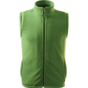 RIMECK® Fleecová unisex vesta Next s antipillingovou úpravou Barva: zelená tráva, Velikost: L