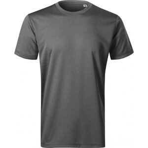 MALFINI® Sportovní tričko z recyklovaného micro polyesteru vhodné na sublimaci Barva: černý melír, Velikost: XXL