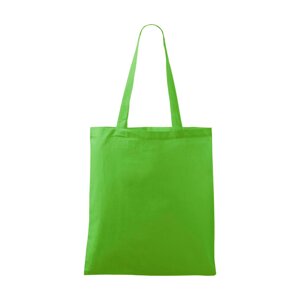 MALFINI® Nákupní taška Handy ze 100% bavlny, plátnová vazba, 42 x 38 cm Barva: Zelená jablková, Velikost: uni