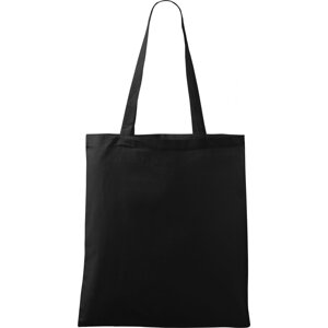 MALFINI® Nákupní taška Handy ze 100% bavlny, plátnová vazba, 42 x 38 cm Barva: Černá, Velikost: uni
