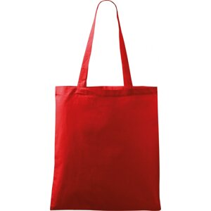 MALFINI® Nákupní taška Handy ze 100% bavlny, plátnová vazba, 42 x 38 cm Barva: Červená, Velikost: uni