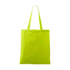 MALFINI® Nákupní taška Handy ze 100% bavlny, plátnová vazba, 42 x 38 cm Barva: Limetková žlutá, Velikost: uni