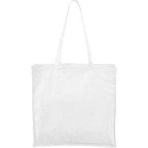 MALFINI® Nákupní bavlněná taška Carry 43 x 43 x 12 cm Barva: Bílá, Velikost: uni