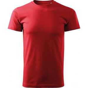 MALFINI® Bezešvé unisex tričko Heavy New Free se silikonovou úpravou Barva: Červená, Velikost: 3XL
