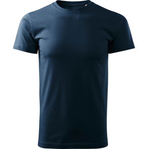 MALFINI® Bezešvé unisex tričko Heavy New Free se silikonovou úpravou Barva: modrá námořní, Velikost: XXL