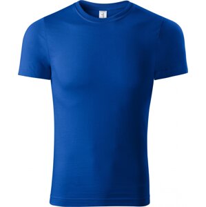 PICCOLIO® Unisex tričko Paint v lehčí gramáži 150 g/m bez bočních švů Barva: Královská modrá, Velikost: L