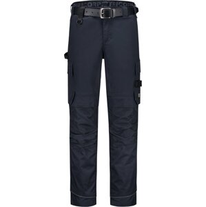 TRICORP Strečové pracovní unisex kalhoty s Cordura v oblasti kolen Barva: Námořní modrá, Velikost: 45