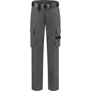 TRICORP Lehké dámské  pracovní kalhoty T70 se zvýšeným pasem v zadní části Barva: tmavě šedá, Velikost: 34