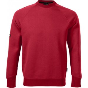 RIMECK® Mikina Vertex přes hlavu 80 % bavlna, 20 % polyester Barva: červená marlboro, Velikost: L