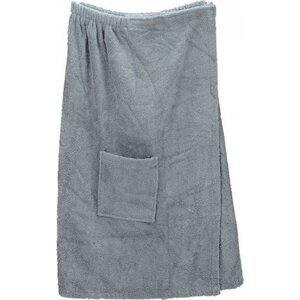 A&R Dámský saunový kilt na suchý zip Velcro, 400 g/m Barva: šedá tmavá, Velikost: 85 x 135 cm AR043