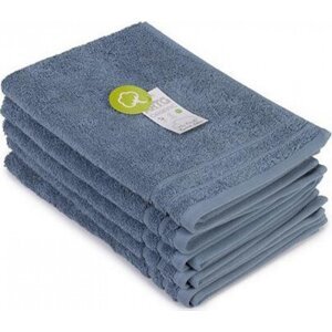A&R Měkký ručník na ruce z organické bavlny 40 x 60 cm Barva: Světle modrá, Velikost: 40 x 60 cm AR505