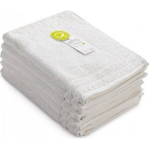 A&R Měkký ručník na ruce z organické bavlny 40 x 60 cm Barva: Bílá, Velikost: 40 x 60 cm AR505