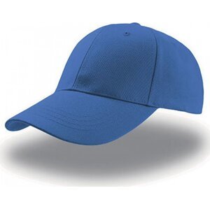 Atlantis Headwear 6panelová kšiltovka Zoom ze směsového materiálu se zapínáním na suchý zip Barva: modrá královská AT608