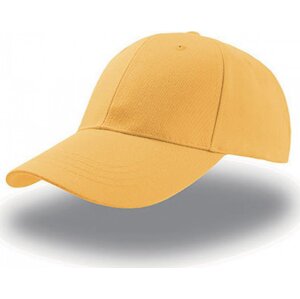 Atlantis Headwear 6panelová kšiltovka Zoom ze směsového materiálu se zapínáním na suchý zip Barva: Žlutá AT608