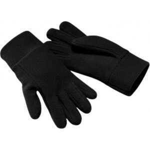 Beechfield Ultra termo rukavice Apline ze Suprafleece materiálu Barva: Černá, Velikost: M/L CB296