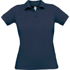 B&C BE INSPIRED Dámské polo tričko Safran s vegan certifikací Barva: modrá námořní, Velikost: L BCPW455