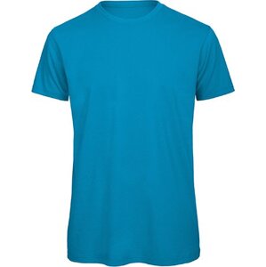 B&C Pánské organické tričko Inspire BC 140 g/m Barva: modrá atolová, Velikost: L BCTM042