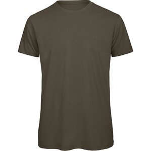 B&C Pánské organické tričko Inspire BC 140 g/m Barva: khaki tmavá, Velikost: 3XL BCTM042