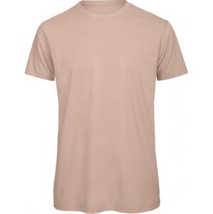 B&C Pánské organické tričko Inspire BC 140 g/m Barva: Růžová, Velikost: 3XL BCTM042