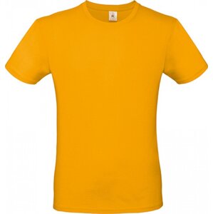 B&C Základní pánské bavlněné tričko BC ve střední gramáži Barva: oranžová meruňková, Velikost: M BCTU01T