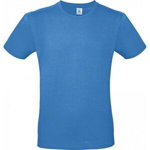 B&C Základní pánské bavlněné tričko BC ve střední gramáži Barva: modrá azurová, Velikost: L BCTU01T