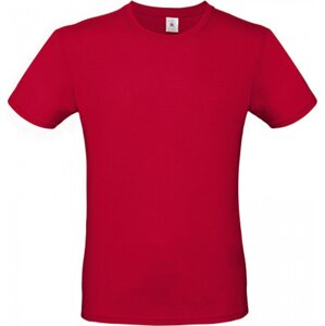 B&C Základní pánské bavlněné tričko BC ve střední gramáži Barva: červená tmavá, Velikost: L BCTU01T